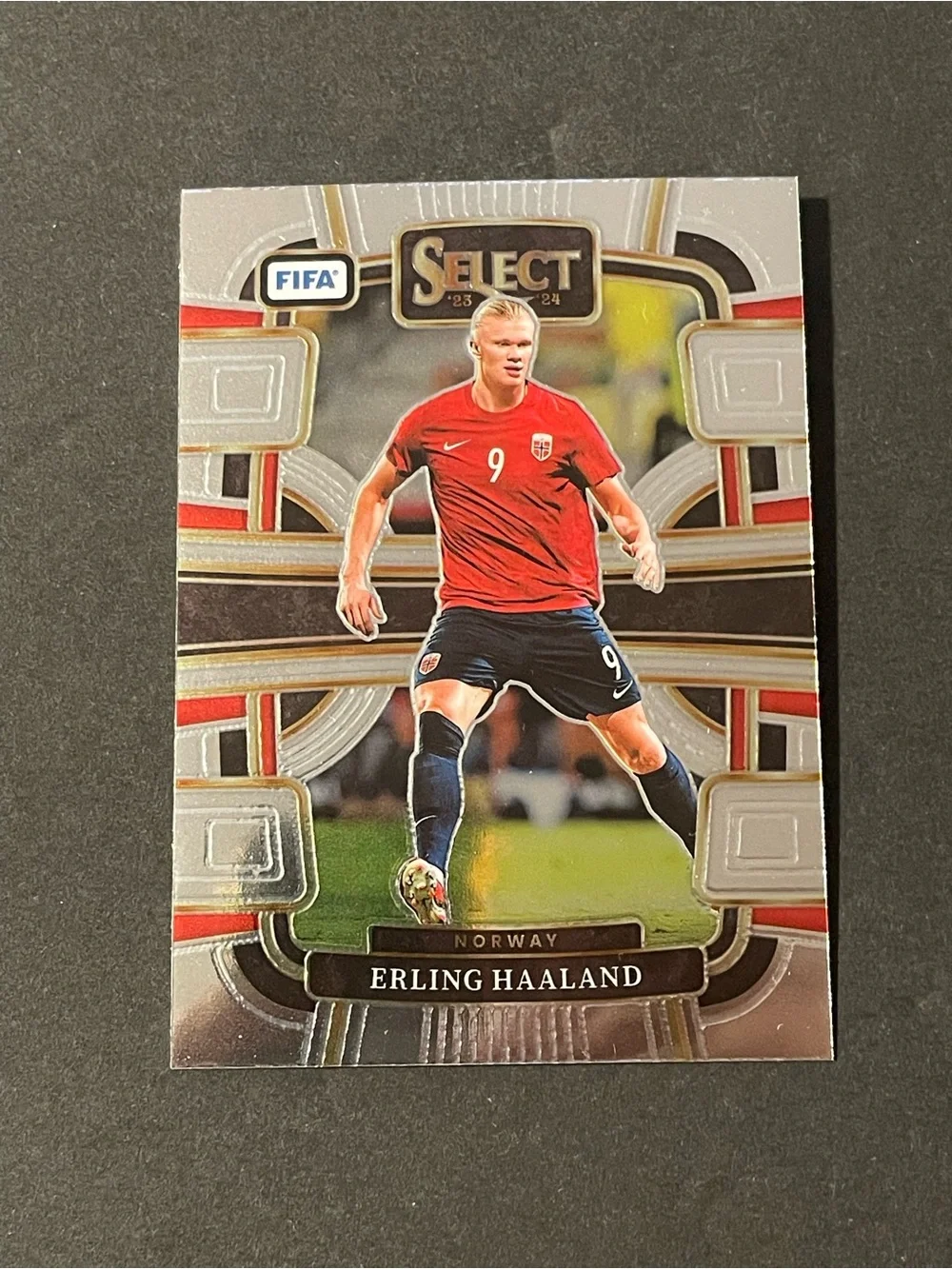2023-24 Panini Select FIFA - Terrace Level Erling Haaland Norway #93 Base Card